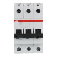 S203M-C32 3 fázový jistič 32 A char. C 10kA ABB 2CDS273001R0324