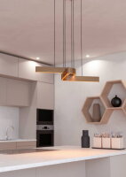 LED-RGB/CCT HL SCHWARZ/BRONZE 'FOLCINO-Z