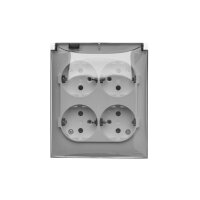 ACGSZ4CZ/11A Čtyřnásobná zásuvka s uzemn