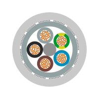 Ovládací kabel ÖLFLEX CLASSIC 100 CY 300/500V 3G2,5 LAPP 11356502