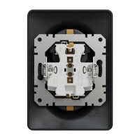 Sedna D/E Zásuvka dvojnásobná 230V 16A Schuko, Antracit SCHNEIDER SDD314221