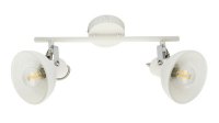 Bodové svítidlo AMORY bílá 2xE14 40W 230V GLOBO 54657-2