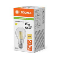 Světelný zdroj LED CLASSIC A DIM P 7.8W 830 Clear E27 LEDVANCE 4099854777097