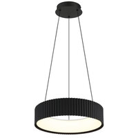 Závěsné svítidlo KEMP černá LED 45W 230V, 1600lm,CCT2700/4000/6000K GLOBO 15924S