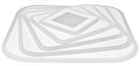 LED svítidlo s DO, max.210W, multicolor, IP20 ECOLITE WALP02-210W/LED