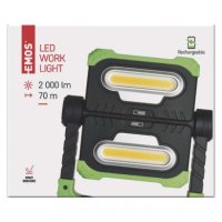 COB LED nabíjecí pracovní reflektor P4536, 2000 lm, 8000 mAh EMOS P4536