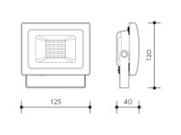 Reflektorové svítidlo VANA SMD 20W LEDMED LM34300009