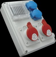 ROS-I 1601 A Zásuvková rozvodnice 2x1653