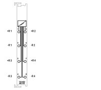 4kanálový analogový vstup pro odporová čidla Pt1000/RTD WAGO 750-460/000-003