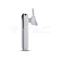 Headset Bluetooth 170mAh White, VT-6800 V-TAC SKU7703
