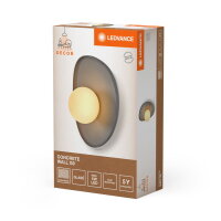 Dekorativní svítidlo LEDVANCE Decor Concrete Nest Wall 1XG9 Grey