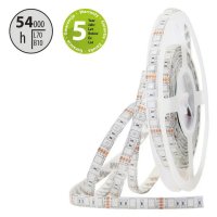 LED pásek SMD5050 RGB, 60LED/m, 14,4W/m, DC12V, 496lm/m, IP54, 10mm, 5m