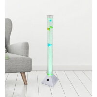 Stojací lampa MENDOZA stříbro 12xRGB LED 0.06W 230V, 4lm GLOBO 9016