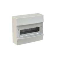 Nástěnná rozvodnice ABB IP41/12M, Mistral41W bez. N/PE, bez dvířek