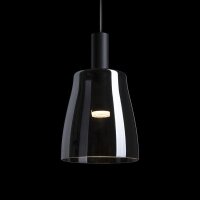 BELLINI M LED závěsná černá kouřové sklo 230V LED 5W 30° 3000K RENDL R13652