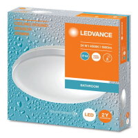 Stropní svítidlo LEDVANCE CEILING ROUND IP44 SENSOR 325 SEN 24W 840 IP44