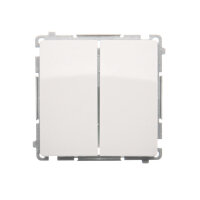 Přepínač sériový, s orientačním LED podsvětlením, řazení 5So, 10AX, 250V~, bílá