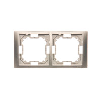 Rámeček 2-násobný Neos, Satén KONTAKT SIMON BMRC2/29