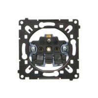 Zásuvka 1 násobná (přístroj), 16 A / 250 V~, bezšroubové svorky