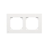 Rámeček 2 násobný bílá antibakteriální KONTAKT SIMON TR2/AB111