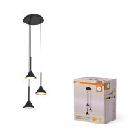 DECOR FUJI 3XPENDANT PL 13W 930 BK OSRAM