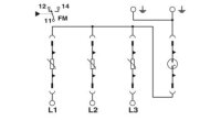 Svodič přepětí typu 2 VAL-MS 400/3+0/VF-FM PHOENIX CONTACT 2910476