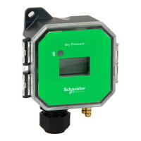 Čidlo dif.tlaku vzd. a rychlosti proudění EPD302 s displejem SCHNEIDER EPD302LCD