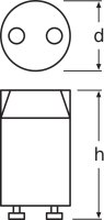 Zářivkový startér OSRAM 4-22W ST151GRP C2390 Emos