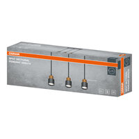 LED SPOT SECTORAL BLACK 3XGU10 PENDANT OSRAM 4099854588846