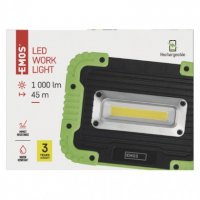 COB LED nabíjecí pracovní reflektor P4533, 1000 lm, 4400 mAh EMOS P4533