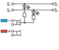 3vodičová svorka pro senzor žlutá LED dioda 1 mm2 šedá Wago 2000-5311/1102-950