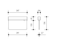 PIKTOGRAM EUROPA LED schody nahoru PANLUX PN04000015