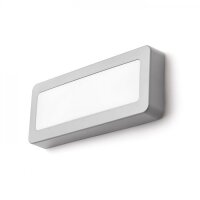 RENO SQ DR přisazená šedá 230V LED 5W IP65 3000K RENDL R11951
