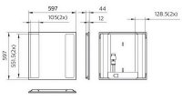 PHILIPS RC136B 31S_37S_43S/840 PSD W60L60 OC Čtverec