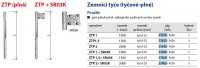 Zemnící tyč ZTP 1,5 (plná pr. 25 mm) Kovoblesk 21425