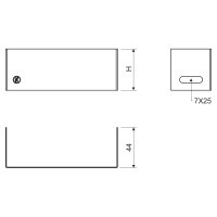 Koncovka 100x125 sendzimir (Mars) KOPOS NK 100X125_S