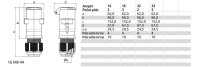 Spojka 16A 2p 24V IP44 BALS 4522