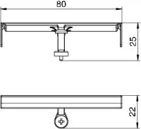 OBO 7407568 Kabelový třmenový průchod KFB R9