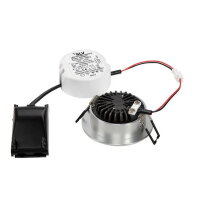 NEW TRIA kulaté LED svítidlo do stropu kartáč.hliník 1800-3000K 7,2W SLV 1001990