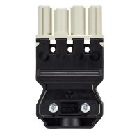 zásuvka na kabel, 4-pól, šroubové svorky, gesis, šedá WIELAND 92.943.3553.0
