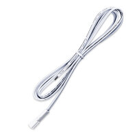 Připojovací kabel s FP konektorem (zásuvka), 2m  0,5mm2, bílý, volný konec 5mm