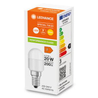 Světelný zdroj LEDVANCE LED SPECIAL T26 P 2.3W 827 Frosted E14