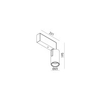 XTRIM M ADJ. DALI MINI PROJECTOR with AR