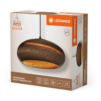Závěsné svítidlo LEDVANCE Decor Cardboard Drop Pendant E27 Brown