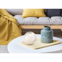 AIDA Stolní lampa, čirý akryl, plast nik