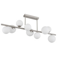 Stropní svítidlo RIHA nikl 9xG9 LED 3,5W 230V, 310lm, 3000K GLOBO 56140-9D