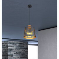 Závěsné svítidlo ABLONA černá 1xE27, max. 60W 230V GLOBO 15451H