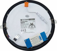 LED VEGA-R Black 18W CCT