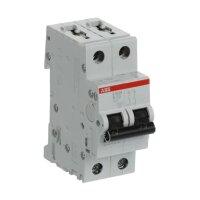 S202M-B20 2F jistič 20 A char. B 10kA ABB 2CDS272001R0205