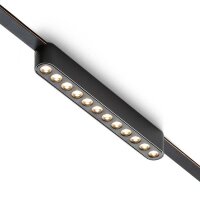 OXANA 22 pro systém VEGA/WAVE černá 24V LED 12W 24° 3/4/6500K RENDL R14324